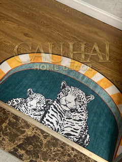 Thảm Cửa 60X90 - Panthère De Cirque-CẬU HAI HOME DECOR