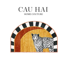Thảm Cửa 60X90 - Panthère De Cirque-CẬU HAI HOME DECOR