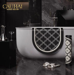Thảm Cửa / Bathroom Micro-Nappa Gen8 45x90 Savoir Atélier Trellis-CẬU HAI HOME DECOR