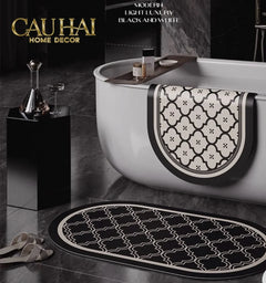 Thảm Cửa / Bathroom Micro-Nappa Gen8 45x90 Savoir Atélier Trellis-CẬU HAI HOME DECOR