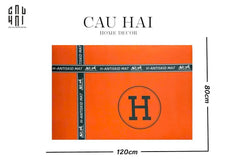 Thảm Cửa Da 80X120 - Ribbon Helios-CẬU HAI HOME DECOR