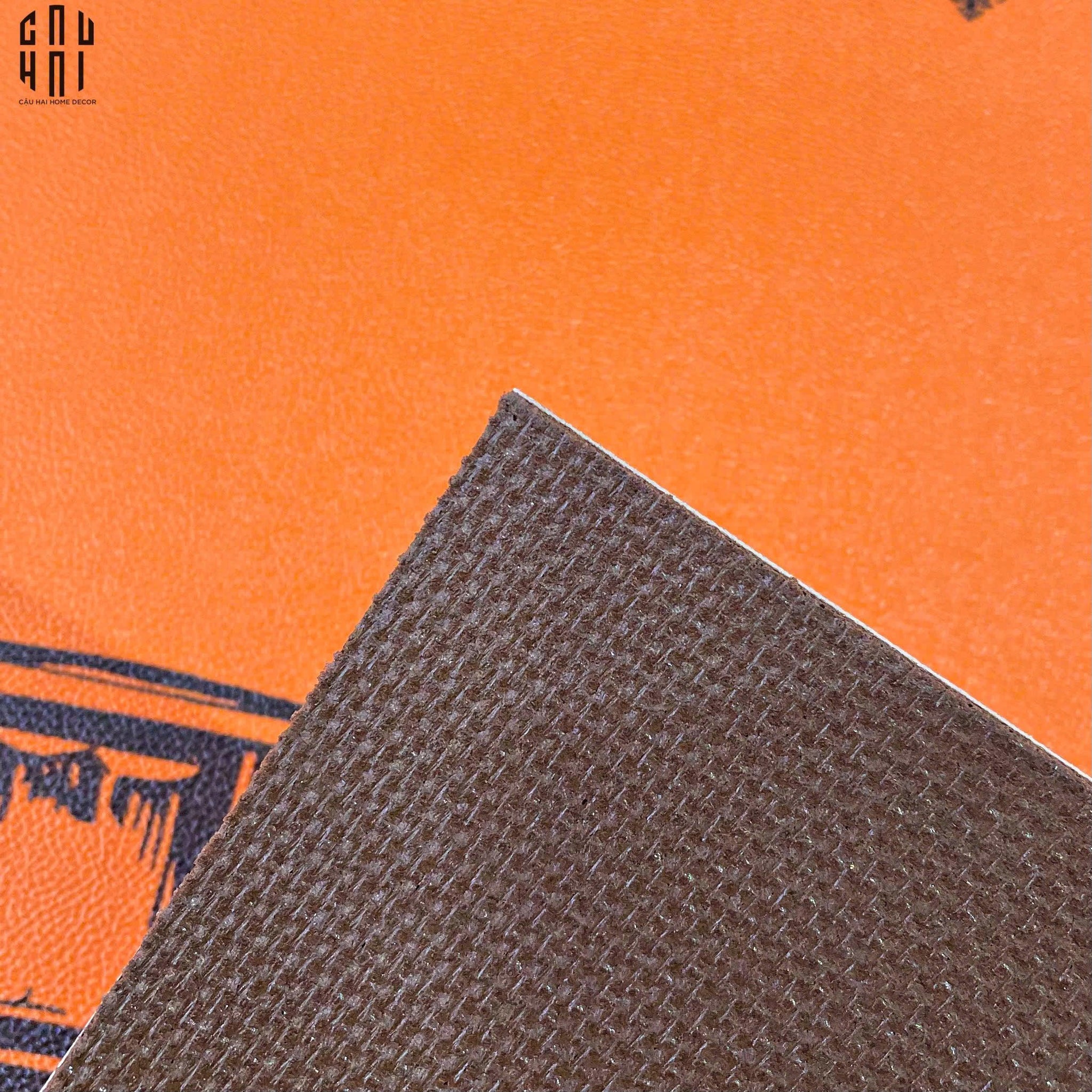 THẢM CỬA DA - DOOR MAT - 60x90 ULTRA LUXURY CHARIOT-CẬU HAI HOME DECOR