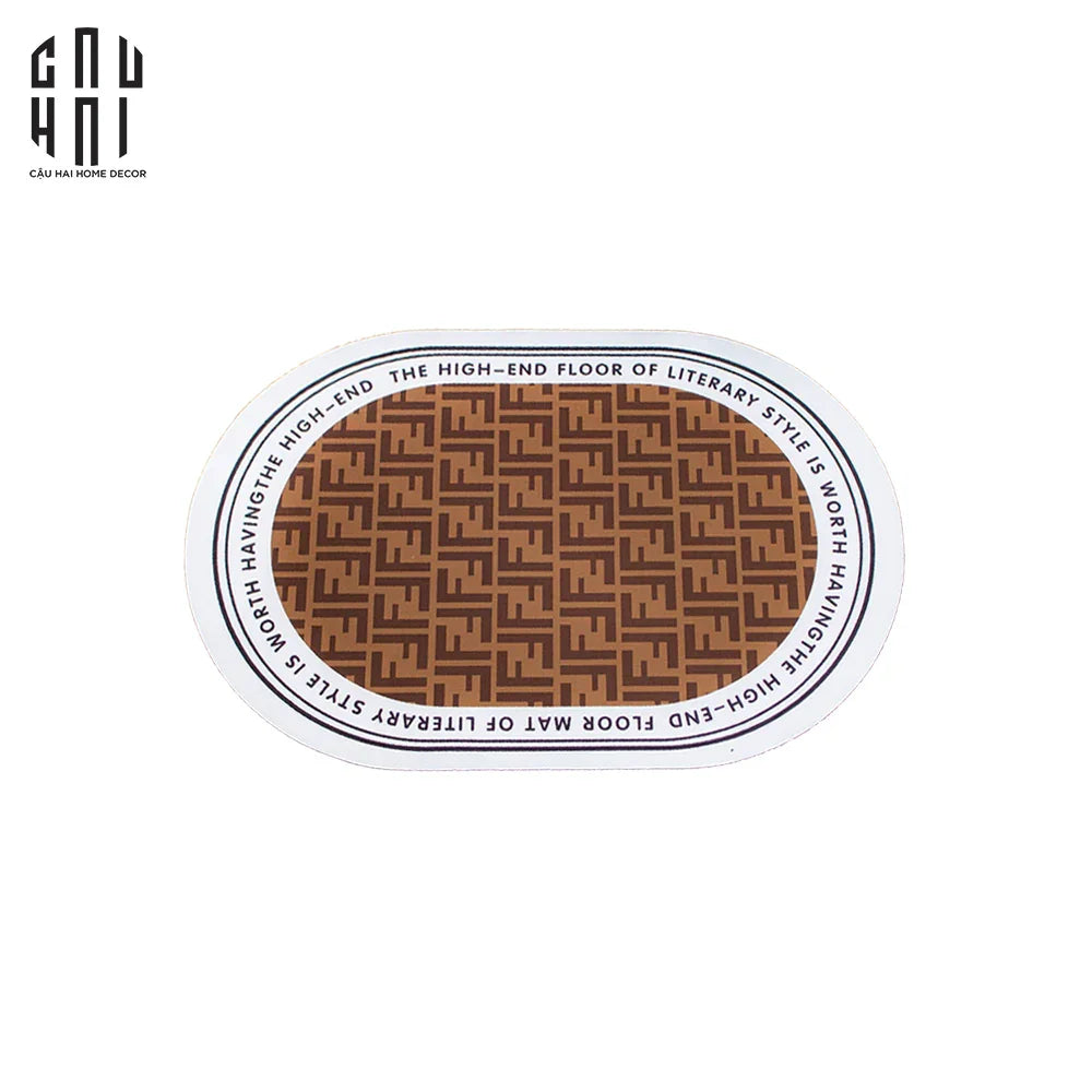 THẢM CỬA - DOOR MAT - 50x80 ARTHUR - CẬU HAI HOME DECOR