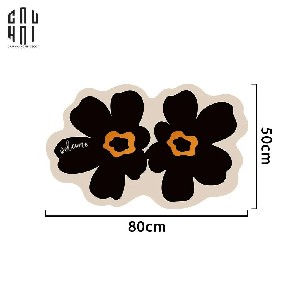 THẢM CỬA - DOOR MAT - 50x80 ONI-CẬU HAI HOME DECOR
