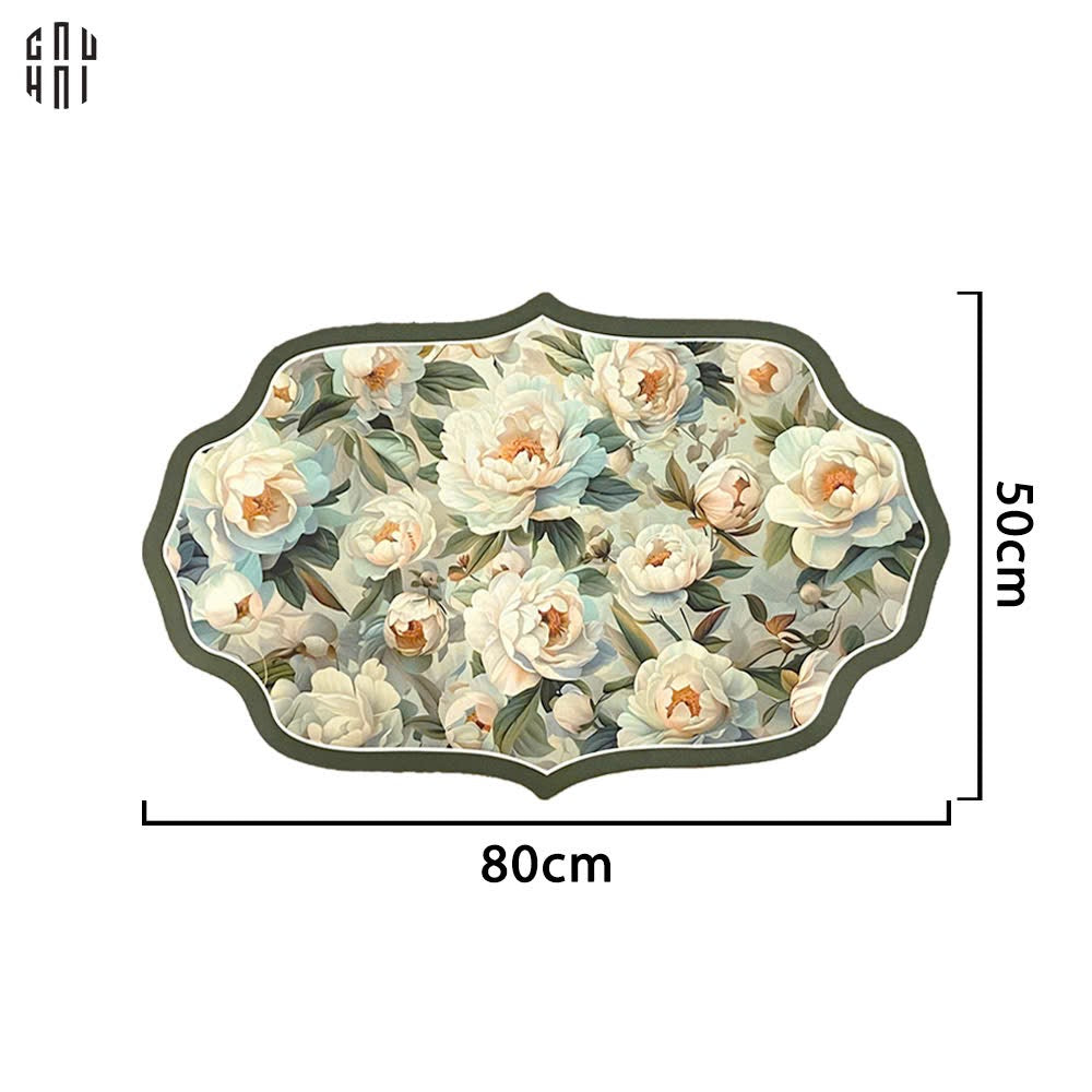 Thảm Cửa - Door Mat - 50X80 Wild Blossom-THẢM CỬA-Đối tác tại Trung Quốc theo từng đơn đặt hàng-CẬU HAI HOME DECOR