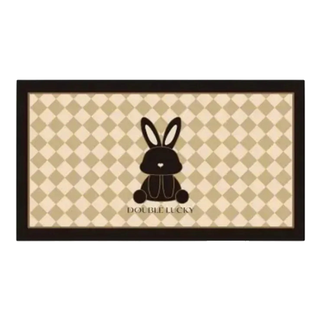 Thảm Cửa Da 60X120 Golden Bunny - Rectangle-THẢM CỬA-Đối tác tại Trung Quốc theo từng đơn đặt hàng-CẬU HAI HOME DECOR