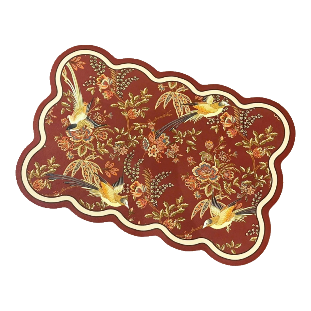 Thảm Cửa Thảm Bathroom Da Micro-Nappa Gen8 60X90 - Phoenix Dynasty Ruby Jardin - Da Thấm Hút-THẢM CỬA-Đối tác tại Trung Quốc theo từng đơn đặt hàng-CẬU HAI HOME DECOR