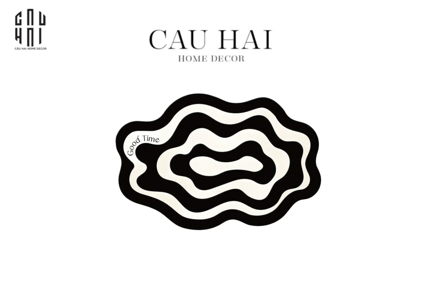 THẢM CỬA MICROFIBER 40x60 DOODLE CAVE-CẬU HAI HOME DECOR