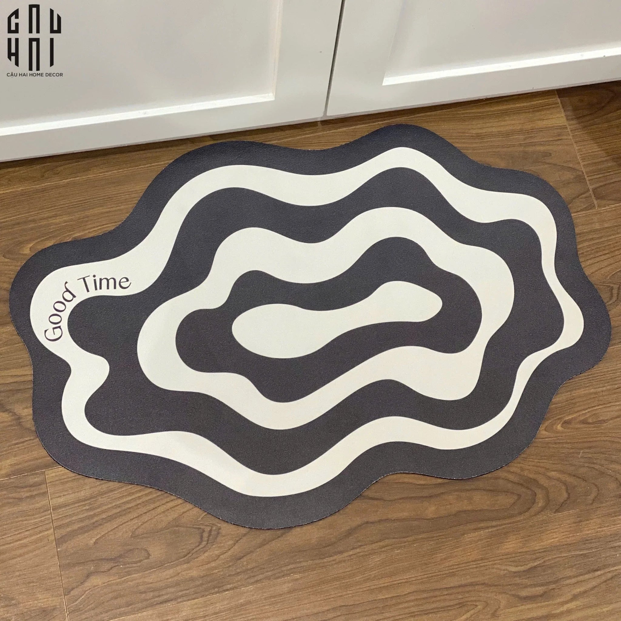 THẢM CỬA MICROFIBER 40x60 DOODLE CAVE-CẬU HAI HOME DECOR