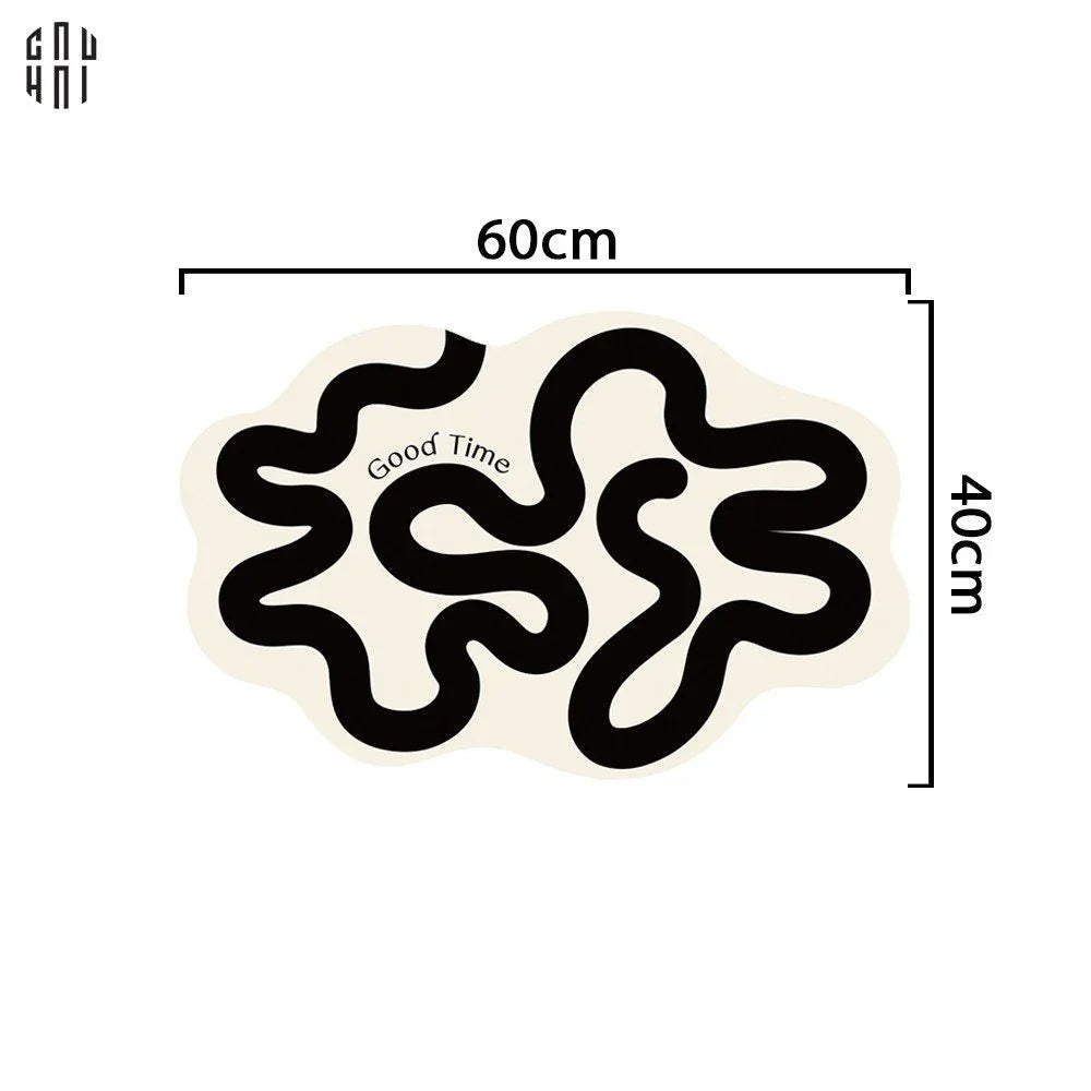 Thảm Cửa Microfiber 40X60 - Doodle-THẢM CỬA-Đối tác tại Trung Quốc theo từng đơn đặt hàng-CẬU HAI HOME DECOR