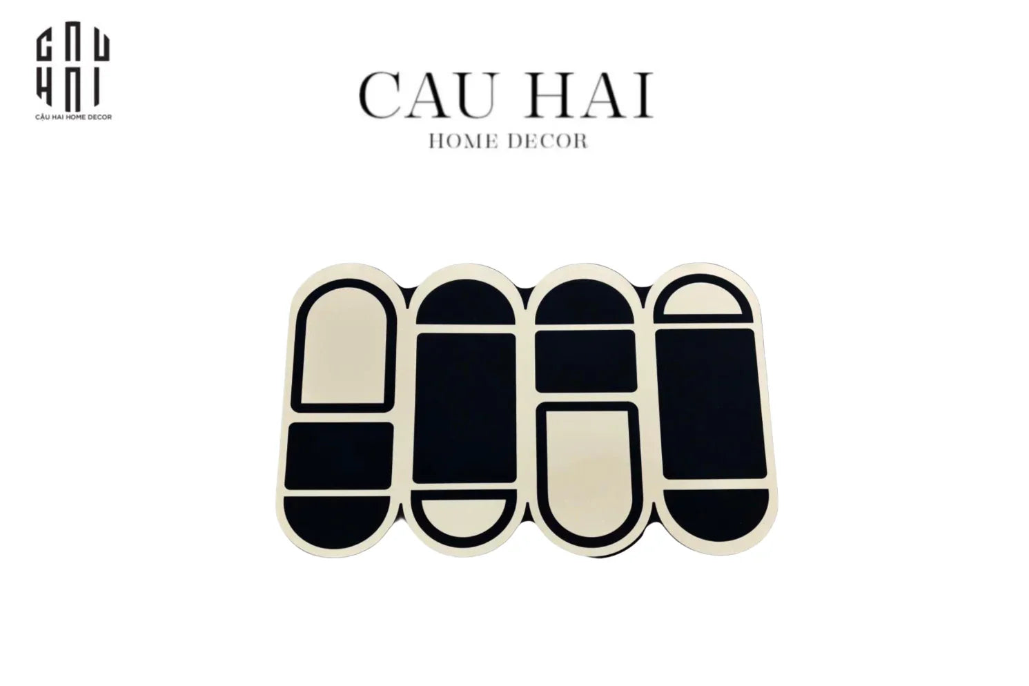 THẢM CỬA MICROFIBER 50X80 - CAPSULES DOOR MAT-CẬU HAI HOME DECOR