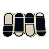 Thảm Cửa Microfiber 50X80 - Capsules Door Mat-THẢM CỬA-Đối tác tại Trung Quốc theo từng đơn đặt hàng-CẬU HAI HOME DECOR
