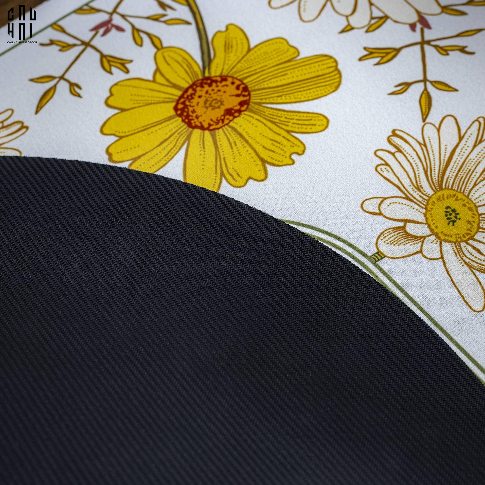 THẢM CỬA MICROFIBER - 50x80 DAISY - CẬU HAI HOME DECOR