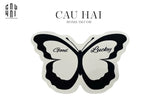 THẢM CỬA MICROFIBER 50X80 - LUCKY BUTTERFLY DOOR MAT-CẬU HAI HOME DECOR