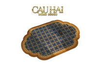 Thảm Cửa Microfiber 80 X 120 - Ming Dynasty Legacy Lattice-CẬU HAI HOME DECOR