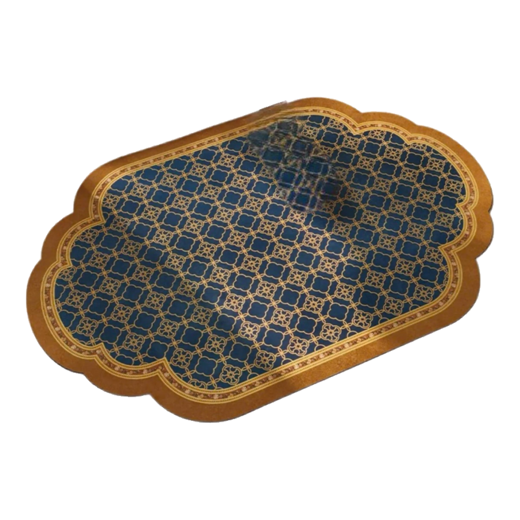 Thảm Cửa Microfiber 80 X 120 - Ming Dynasty Legacy Lattice-THẢM CỬA-Đối tác tại Trung Quốc theo từng đơn đặt hàng-CẬU HAI HOME DECOR