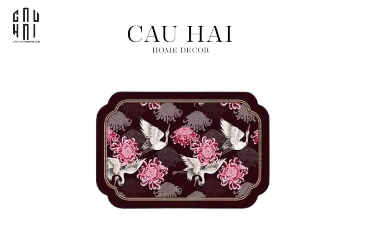 THẢM CỬA MICROFIBER - DOOR MAT 40x60 MIDNIGHT TIÊN HẠC-CẬU HAI HOME DECOR