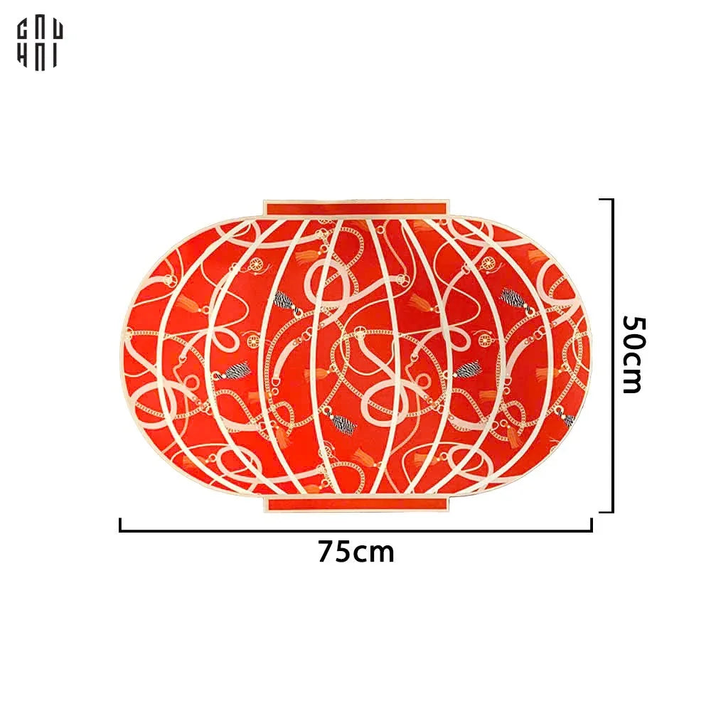 THẢM CỬA MICROFIBER - DOOR MAT - 50x75 RED LANTERN-CẬU HAI HOME DECOR