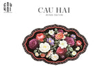 THẢM CỬA MICROFIBER - DOOR MAT - 50x80 PEONY-CẬU HAI HOME DECOR