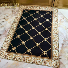 Thảm Cửa Nhung Bỉ 100X140 - Allure Crimson Rouge Ancient Roman Rugs-CẬU HAI HOME DECOR