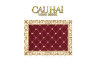 Thảm Cửa Nhung Bỉ 100X140 - Allure Crimson Rouge Ancient Roman Rugs-CẬU HAI HOME DECOR