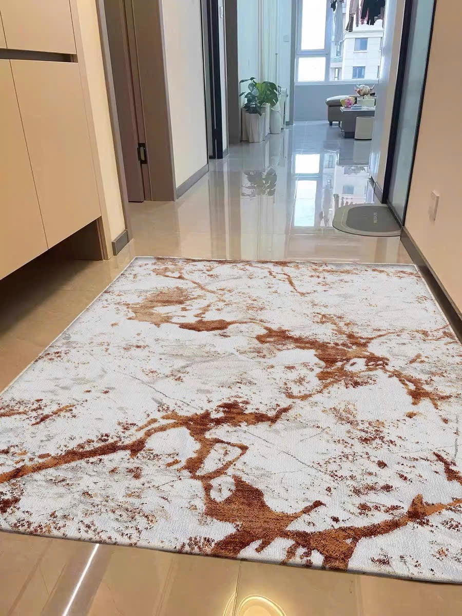 THẢM CỬA NHUNG BỈ 100X140 - ASHTON TERRA ABSTRACT - CẬU HAI HOME DECOR