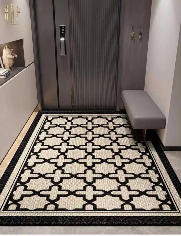 THẢM CỬA NHUNG BỈ 100x140 URBAN HERRINGBONE - CẬU HAI HOME DECOR