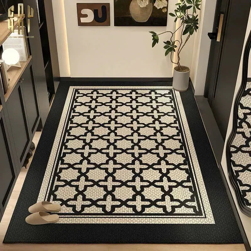 THẢM CỬA NHUNG BỈ 100x140 URBAN HERRINGBONE - CẬU HAI HOME DECOR