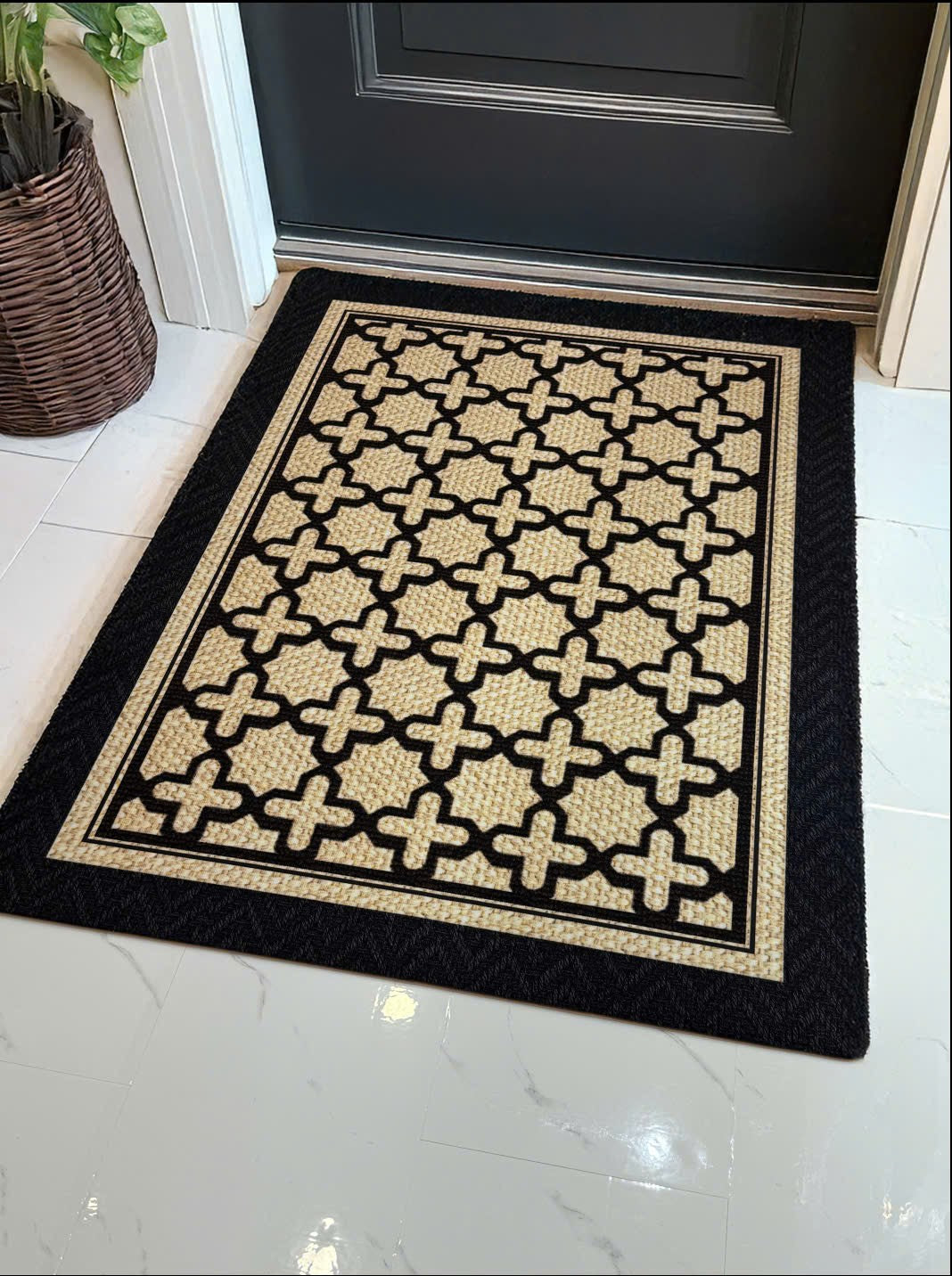 THẢM CỬA NHUNG BỈ 100x140 URBAN HERRINGBONE - CẬU HAI HOME DECOR