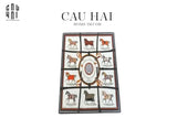 THẢM CỬA NHUNG BỈ 80x120 - DOOR MAT LE BLANC RENAISSANCE-CẬU HAI HOME DECOR