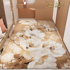 Thảm Cửa Nhung Bỉ 80x120 - Pivoine D’Ivoire Petal Serenity-CẬU HAI HOME DECOR