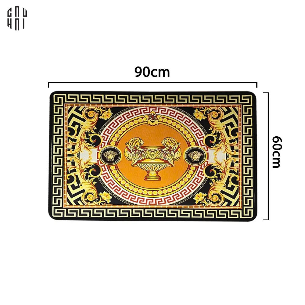 THẢM CỬA NHUNG BỈ - DOOR MAT - 60x90 BAROCCO - CẬU HAI HOME DECOR