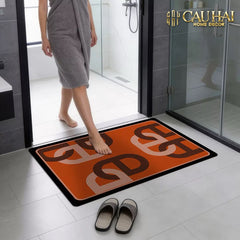 Thảm Cửa Thảm Bathroom 60x90 45D Foam Core Nappa Gen9 - Chaîne D’Ancre Signature Terra H Class-CẬU HAI HOME DECOR