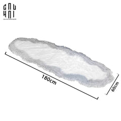 Thảm Lông Everton - Gray 60x180cm-CẬU HAI HOME DECOR