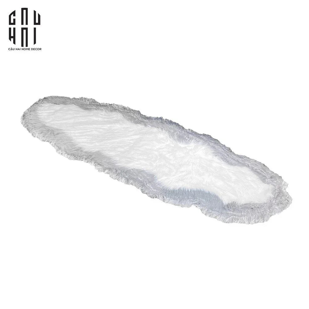 Thảm Lông Everton - Gray 60x180cm-CẬU HAI HOME DECOR
