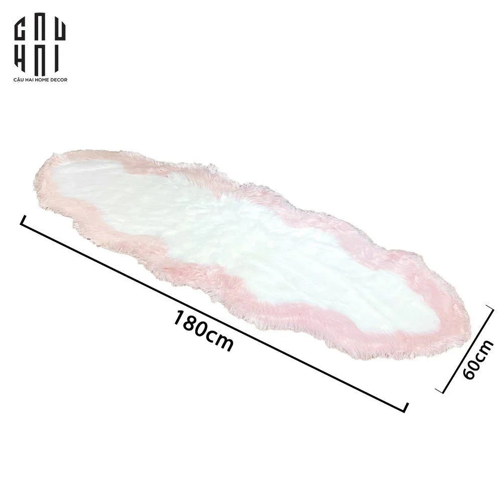 THẢM LÔNG EVERTON - PINK - CẬU HAI HOME DECOR