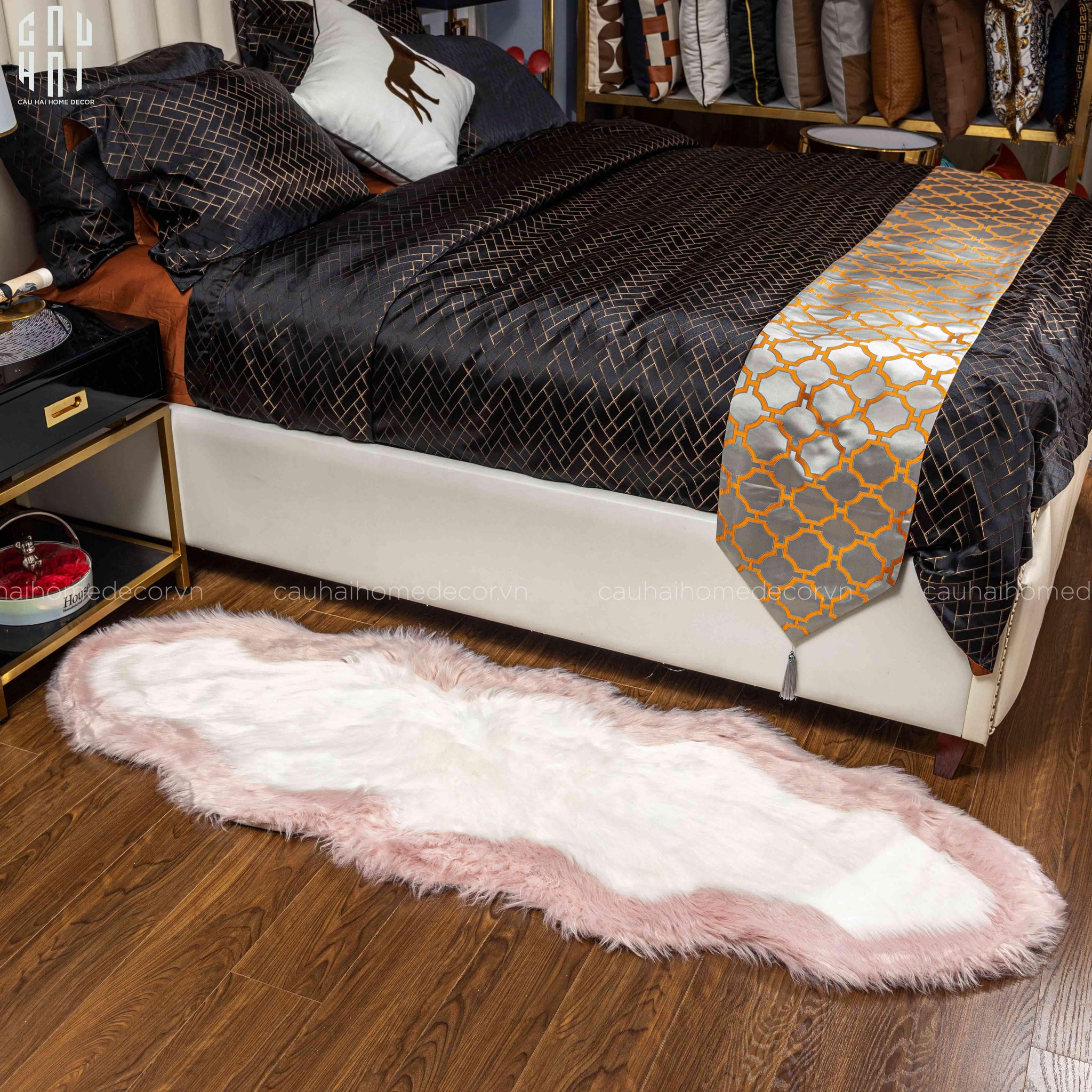 THẢM LÔNG EVERTON - PINK - CẬU HAI HOME DECOR