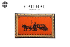 Thảm Ngăn Bụi 50X80 - Vintage Chariot-CẬU HAI HOME DECOR