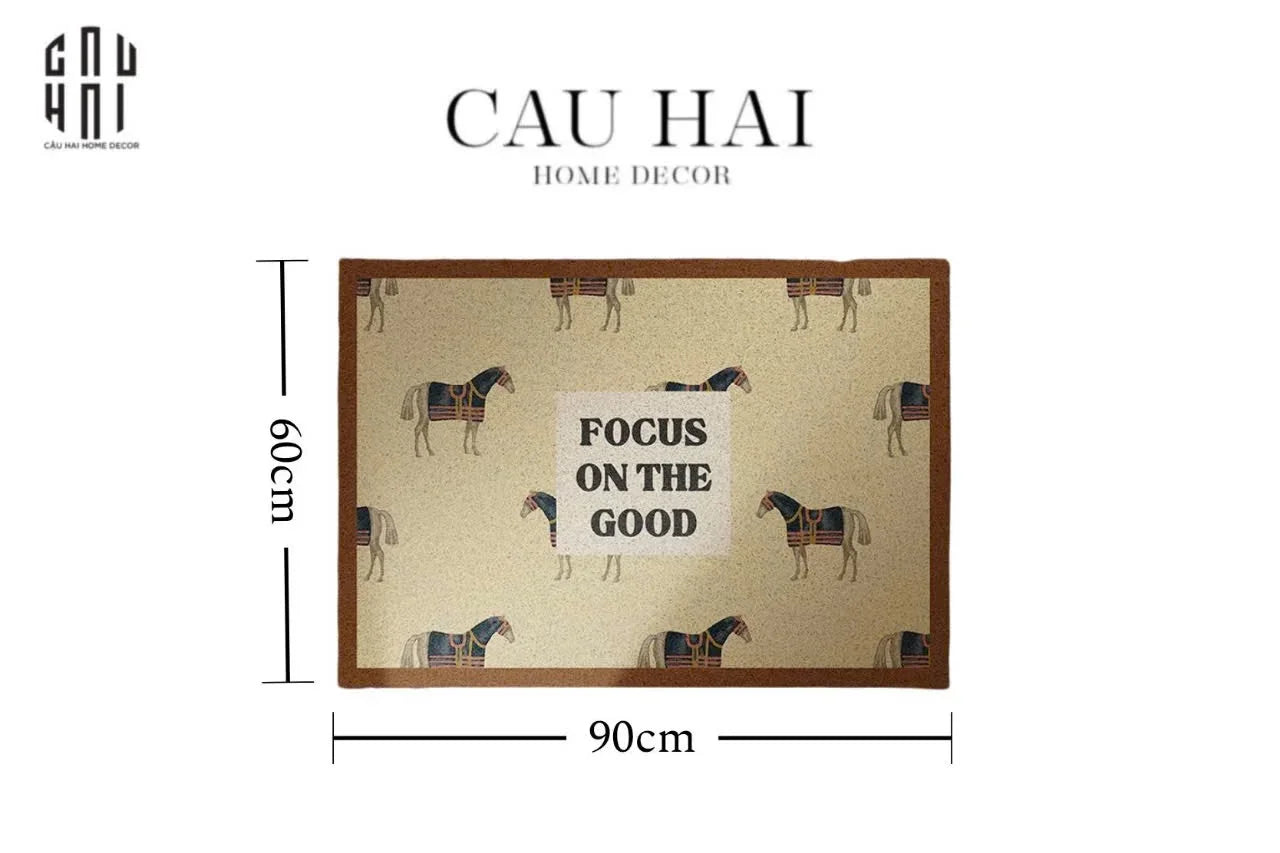 THẢM NGĂN BỤI 60x90 - FRONT DOOR-CẬU HAI HOME DECOR