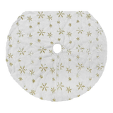 Thảm Trang Trí Giáng Sinh - Christmas Tree Carpet - White-THẢM TRẢI SÀN-Đối tác tại Trung Quốc theo từng đơn đặt hàng-CẬU HAI HOME DECOR