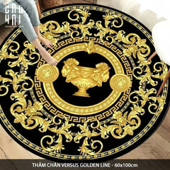 Thảm Tròn Nhung Bỉ D100 - Ronde Carpet Barocco - La Coupe Des Dieux-CẬU HAI HOME DECOR