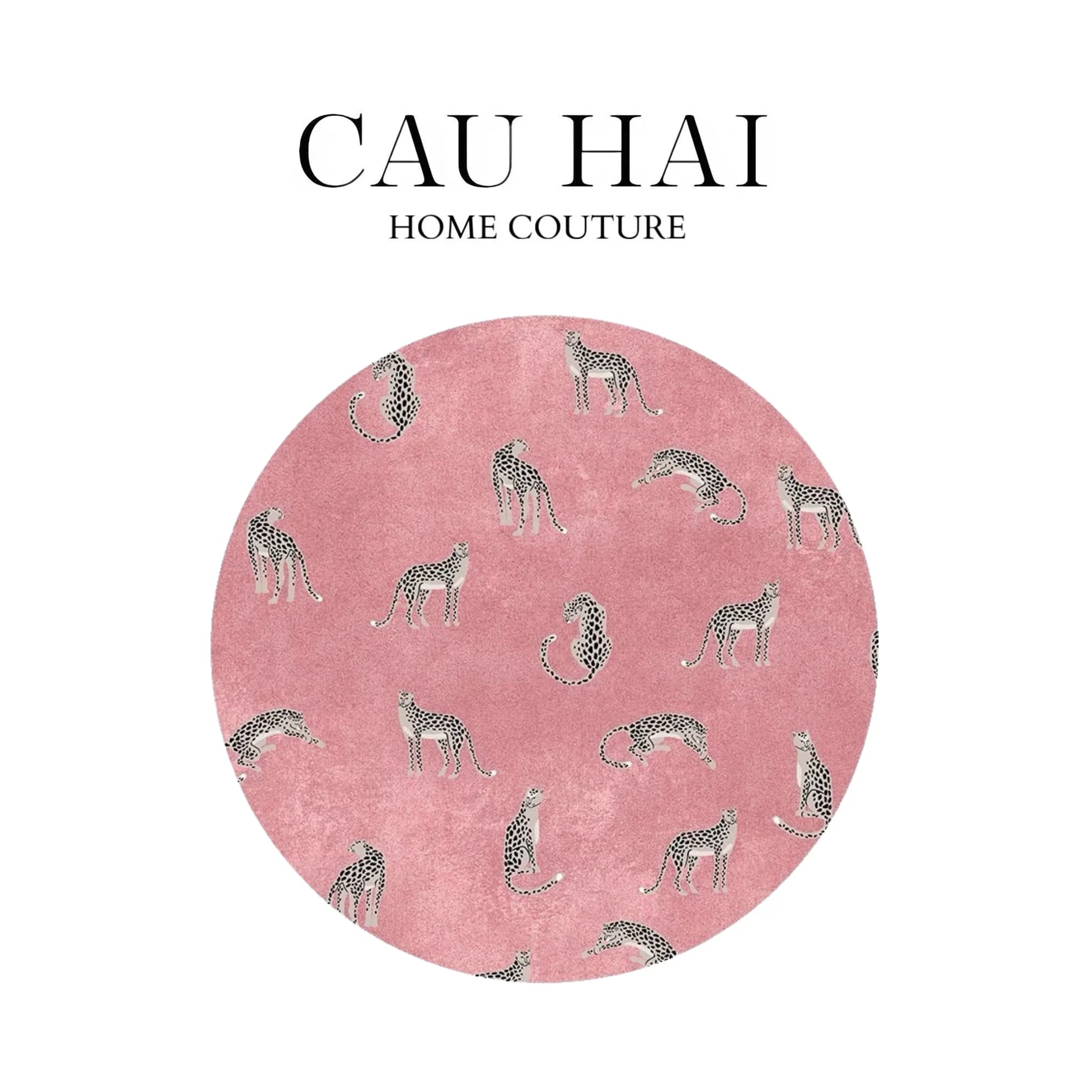 THẢM TRÒN POLY PLUSH™ - PINK PANTHER D120/D150 - CẬU HAI HOME DECOR