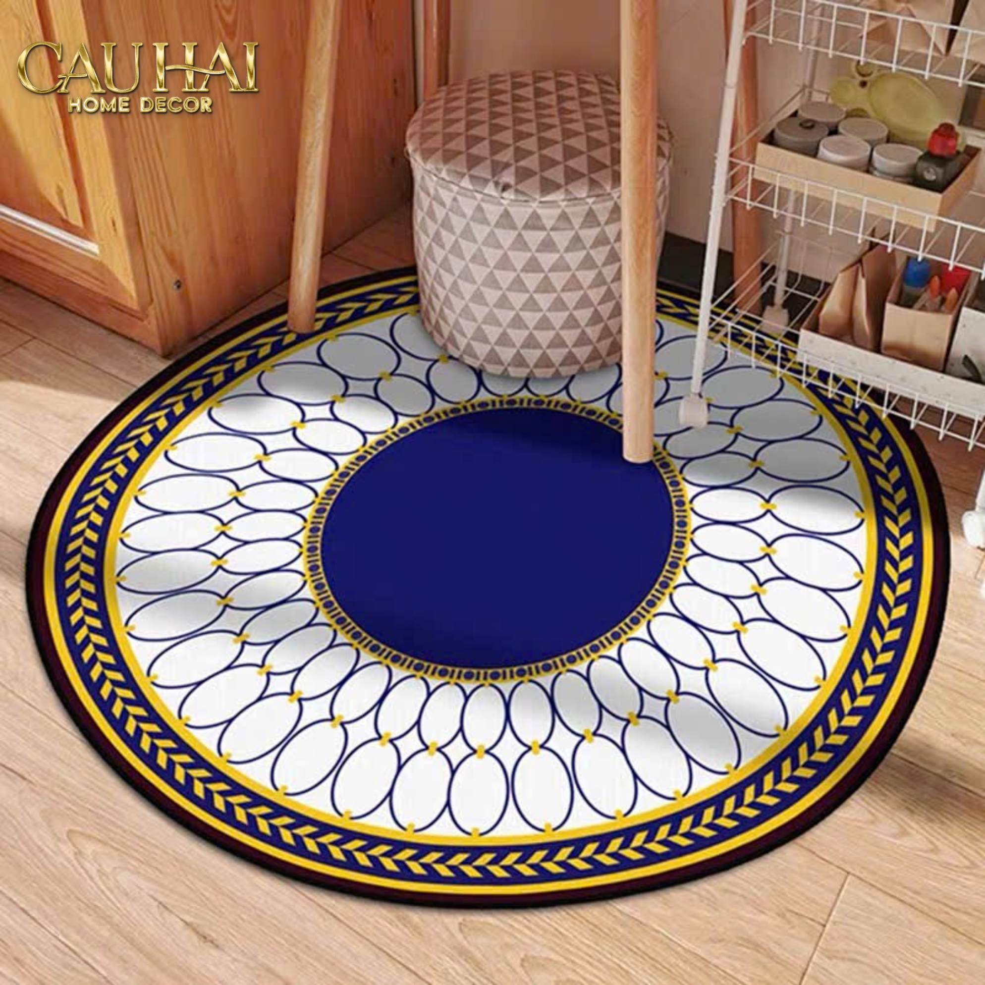 THẢM TRÒN - D160/D180/D200 - REGAL MEDALLION - CẬU HAI HOME DECOR