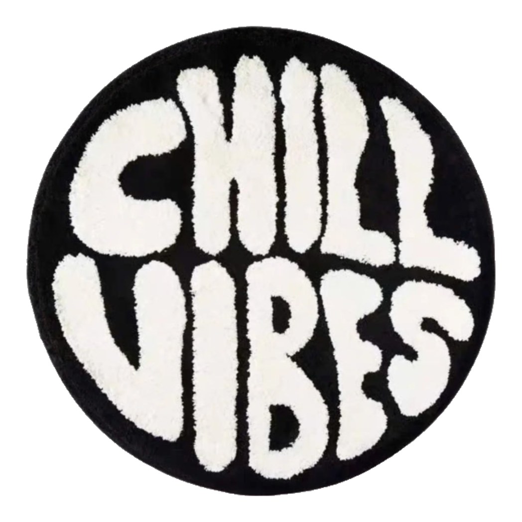 Thảm Tròn Sợi Dệt D80/100 - Chill Vibes-THẢM TRÒN - THẢM BED-Đối tác tại Trung Quốc theo từng đơn đặt hàng-D100-CẬU HAI HOME DECOR