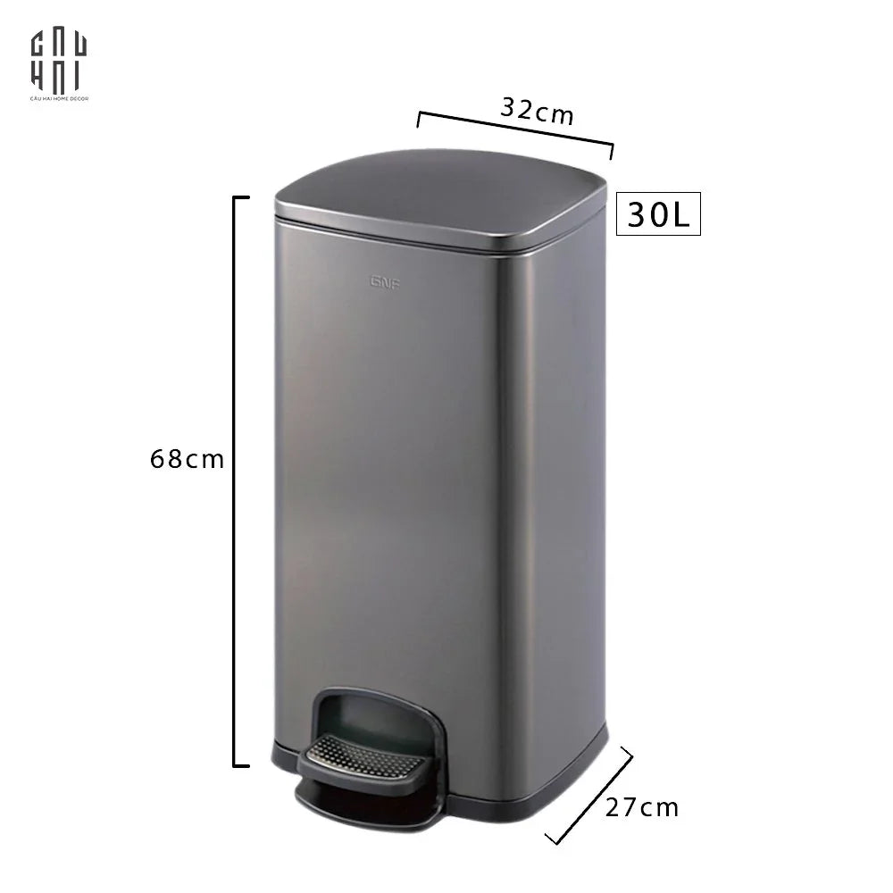 HOME COUTURE - THÙNG RÁC 30L ALURE PREMIUM - CẬU HAI HOME DECOR