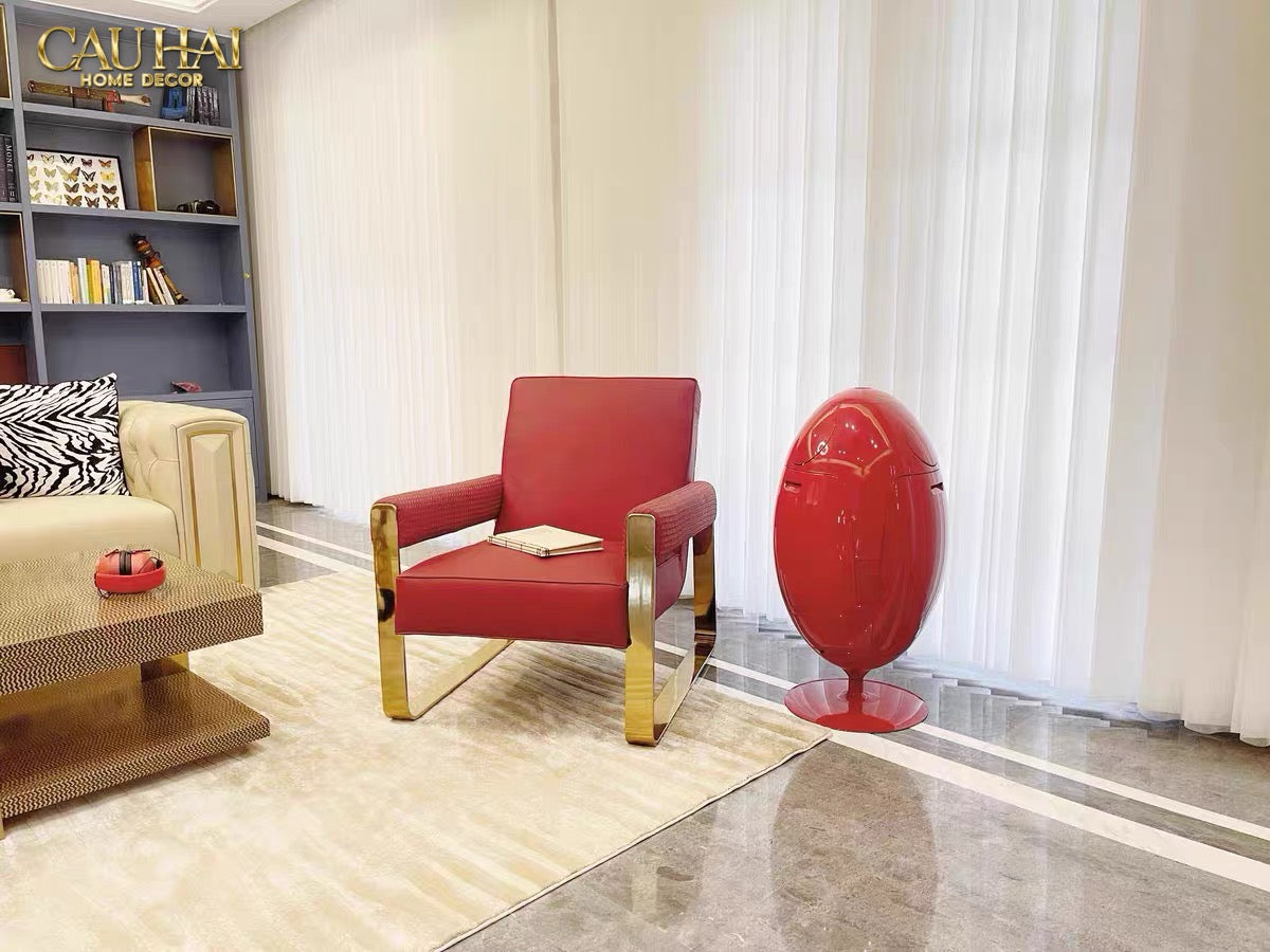 Thùng Rác Đa Năng Dinosaur Red Egg - Modern-CẬU HAI HOME DECOR