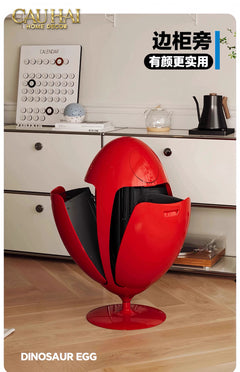 Thùng Rác Đa Năng Dinosaur Red Egg - Modern-CẬU HAI HOME DECOR