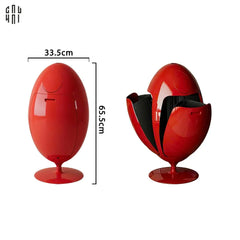 Thùng Rác Đa Năng Dinosaur Red Egg - Modern-CẬU HAI HOME DECOR