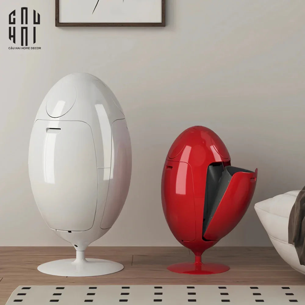 Thùng Rác Đa Năng Dinosaur Red Egg - Modern-CẬU HAI HOME DECOR