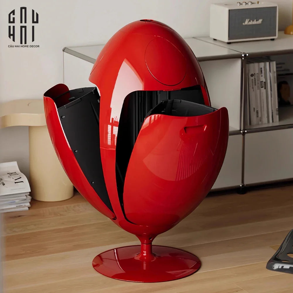 Thùng Rác Đa Năng Dinosaur Red Egg - Modern-CẬU HAI HOME DECOR